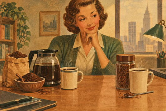Ground Coffee Versus Instant Coffee for Workdays